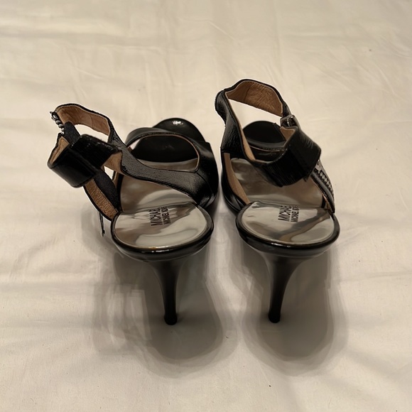 Michael Kors Leather Zip Up Stiletto Heels - Picture 3 of 5